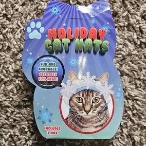 NWT Holiday Cat Hats - Winter Snowflake Hat $7ea Or 2 For $12
